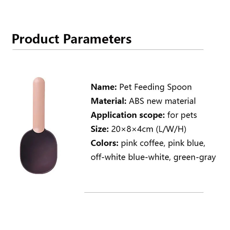 Measuring spoon for animals : precise measurement cuillère doseuse pour des mesures précises