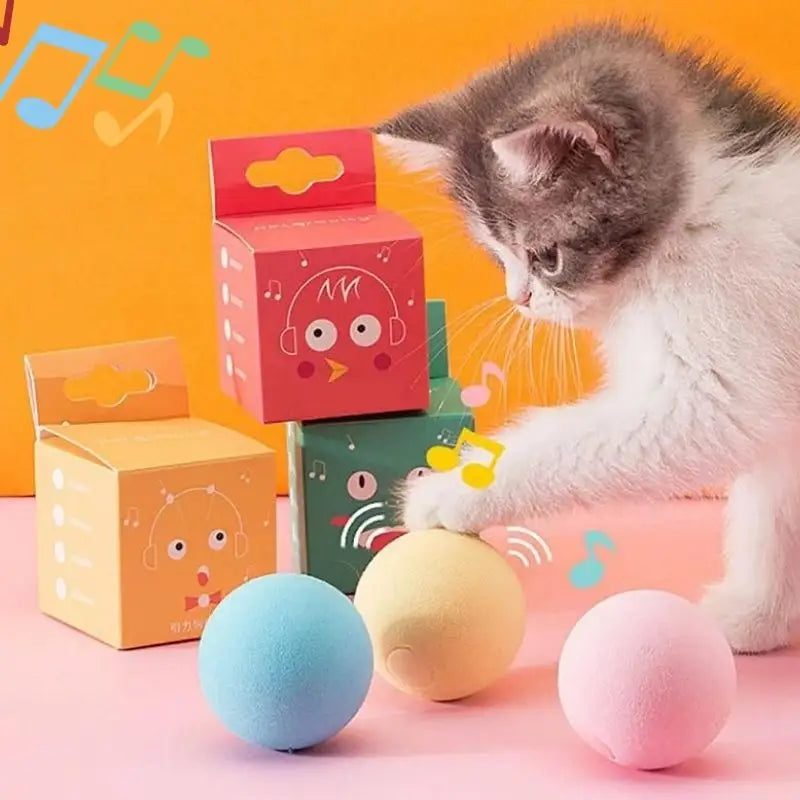 Balle pour chat interactive | CatsBall™