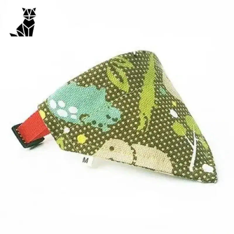 Bandana élégant Pour Chat Avec Fermeture à Clipse - Foret / s