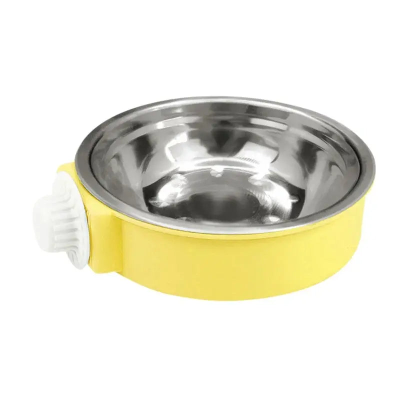Gamelle pour cage amovible en inox