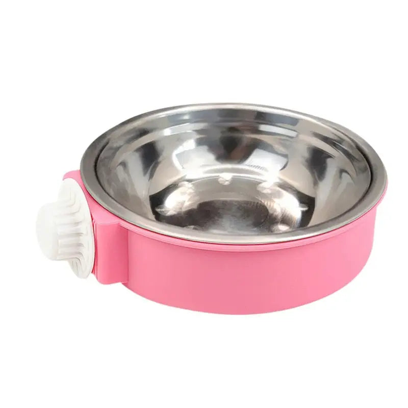 Gamelle pour cage amovible en inox