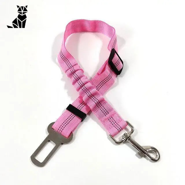 Ceinture De Sécurité Pour Chiens en Nylon Élastique