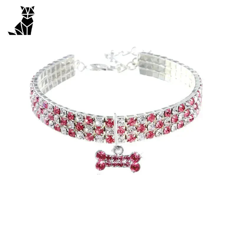 Collier pour chat avec diamants