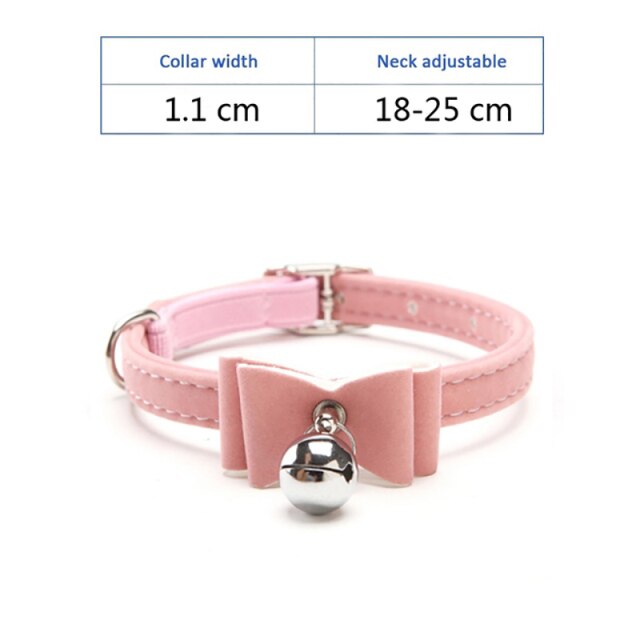 Collier nœud papillon pour chat