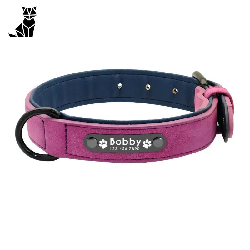 Collier Pour Chien En Cuir Personnalisable