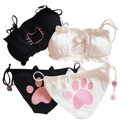 Ensemble Chat: Confort élégant Pour Femmes Félines à La Maison Transparent Background