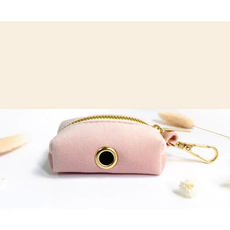 Kit Complet Chien Personnalisé Velours Rose