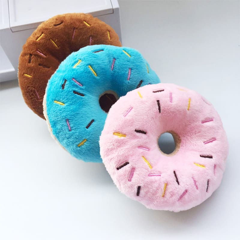 Peluche Donuts pour chien