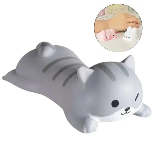 Repose Poignet Chat Mignon Pour Un Confort Geek Et Adorable Transparent Background