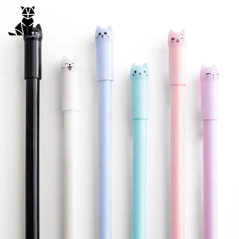 Stylo Petite Tête Chat Mignon Pour égayer Votre Bureau