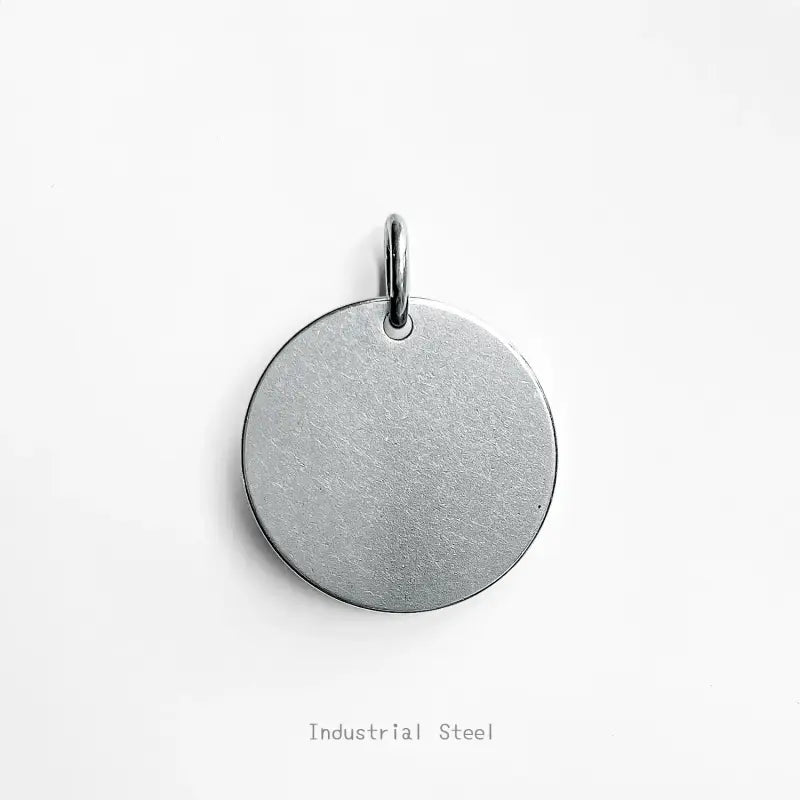 Pendentif rond en métal - Tags d’Identification pour Chien Chat: Cadeau Unique