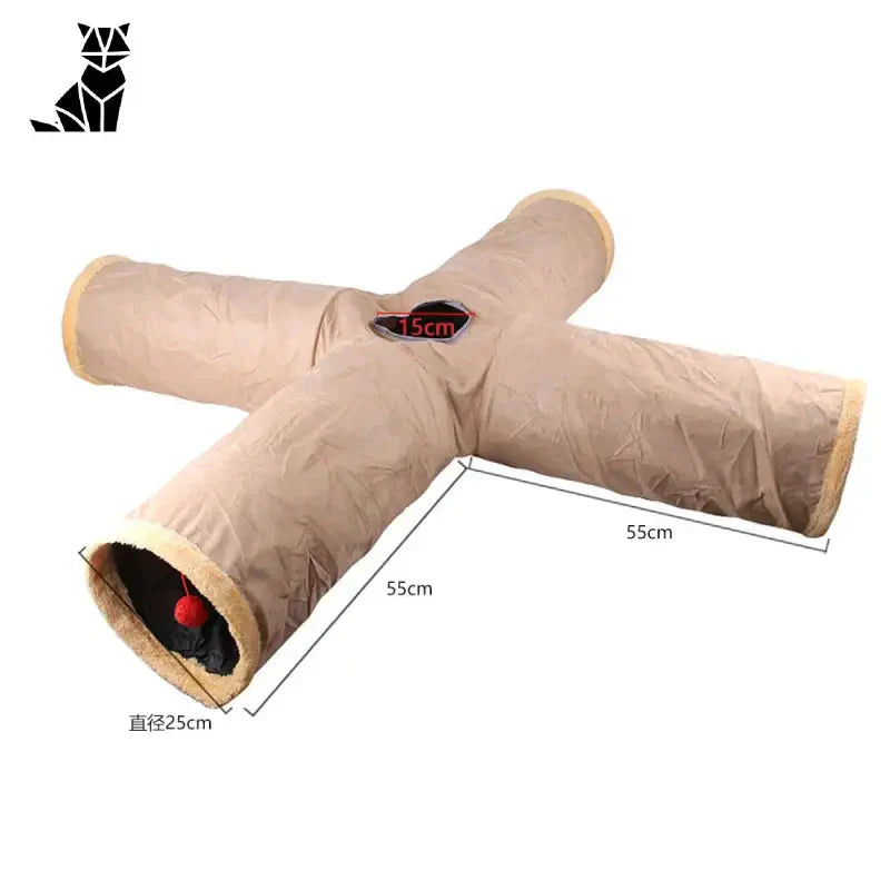 Tunnel de jeu pour chat - Jouet et tube en nylon durable, facile à ranger